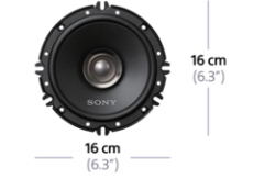 SONY XS-FB161 16 CM HOPARLÖR 260 WATT MAXİMUM POWER MEGA BASS