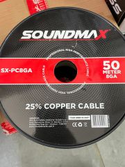 SOUNDMAX SX-PC8GA 50 METRE 8 GA ARTI KABLO