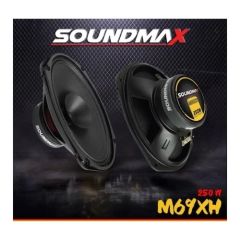 SOUNDMAX SX-M69XH 6X9 OVAL MİDRANGE 250 WATT MAXİMUM POWER