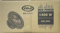 BM AUDİO BM1214 30 CM KABİNLİ SUBWOOFER BAS 1400 WATT MAXİMUM POWER 300 WATT RMS POWER