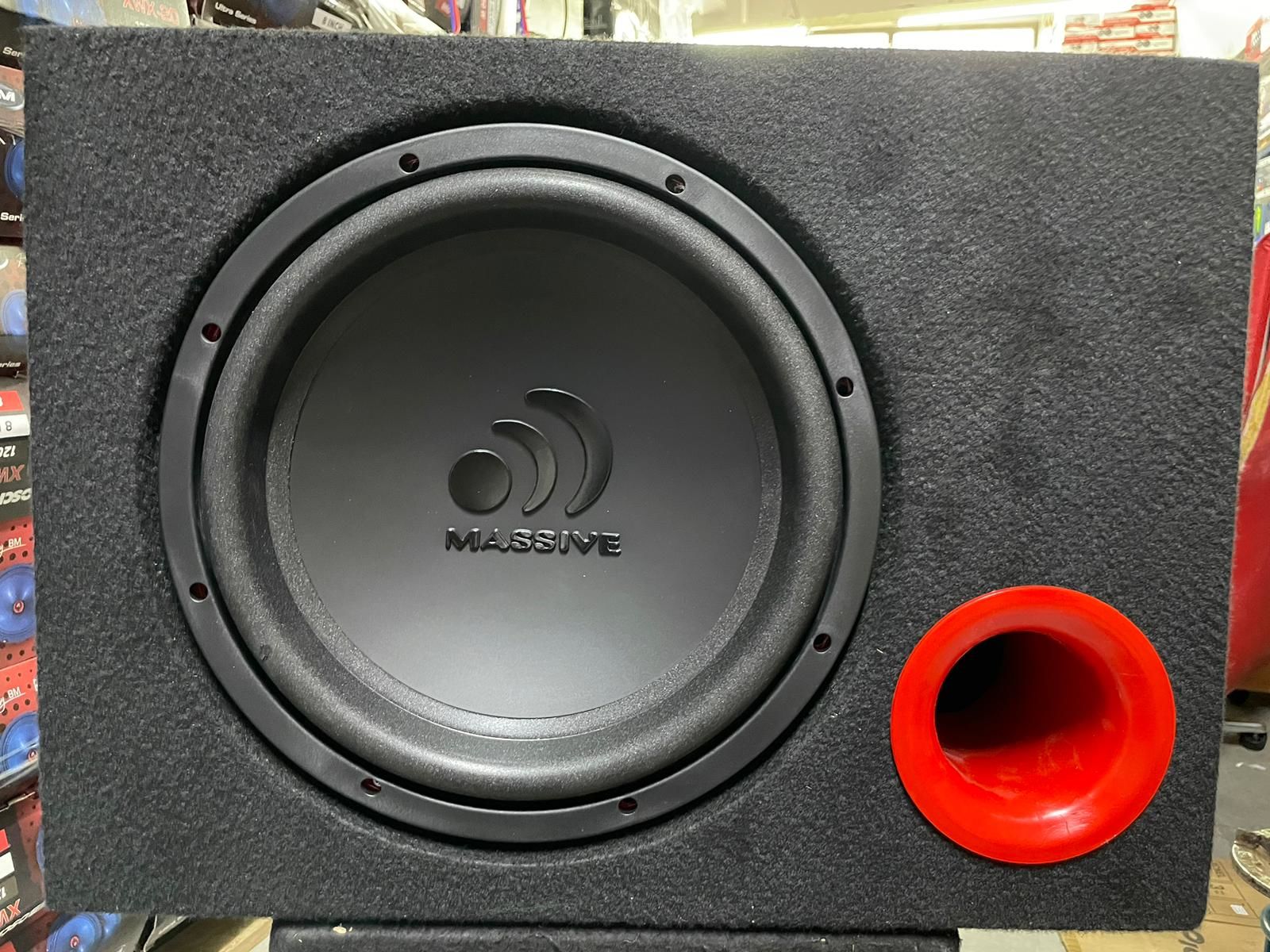 MASSİVE MS-ZL12 30 CM KABİNLİ SUBWOOFER BAS 1400 WATT MAXİMUM POWER 500 WATT RMS POWER