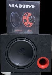 MASSİVE MS-ZL12 30 CM KABİNLİ SUBWOOFER BAS 1400 WATT MAXİMUM POWER 500 WATT RMS POWER