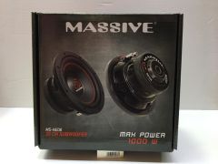 MASSİVE MS-NEO8 20 CM SUBWOOFER BAS 1000 WATT MAXİMUM POWER