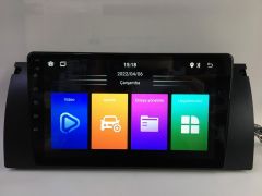 BMW 5 E39 KASA MULTİMEDYA TEYP 9'' ANDROİD 15 4-64 CARPLAY KAMERA HEDİYE
