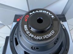 MASSİVE MS-NEO12.S4 30 CM SUBWOOFER BAS SİNGLE TEK BOBİN 1400 WATT MAXİMUM POWER 500 WATT RMS POWER 1 ADET