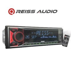 REISS AUDİO RS-MX81DSP OTO TEYP DSP İŞLEMCİ YÜKSEK VOLTAJ AMFİ ÇIKIŞI RGB MİLİON COLORS SİRİ SES KONTROL