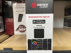 REISS AUDİO RS-MX81DSP OTO TEYP DSP İŞLEMCİ YÜKSEK VOLTAJ AMFİ ÇIKIŞI RGB MİLİON COLORS SİRİ SES KONTROL