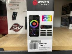REISS AUDİO RS-MX81DSP OTO TEYP DSP İŞLEMCİ YÜKSEK VOLTAJ AMFİ ÇIKIŞI RGB MİLİON COLORS SİRİ SES KONTROL