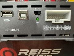REISS AUDİO RS-4DSP8 8 KANAL İŞLEMCİ + 4 KANAL AMFİ BLUETOOTH UZAKTAN KUMANDA