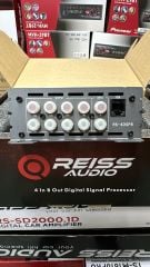 REISS AUDİO RS-4DSP8 8 KANAL İŞLEMCİ + 4 KANAL AMFİ BLUETOOTH UZAKTAN KUMANDA