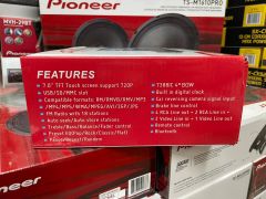 AUDİOMAX INDASH OTO TEYP BLUETOOTH USB AUX MİROR LİNK KAMERA HEDİYE