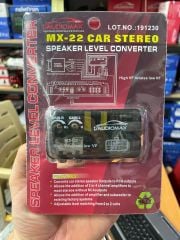 AUDİOMAX MX-22 DECK ÇEVİRİCİ HOPARLÖR GİRİŞİNİ AMFİ ÇIKIŞINA ÇEVİRİR ORJİNAL TEYBDE TESİSATIN TADINI ÇIKARIN