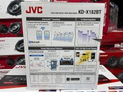 JVC KD-X182BT OTO TEYP BLUETOOTH USB AUX 13 BAND EQUALİZER K2 TECHNOLOGY
