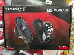MASSİVE MS-M690FX OVAL MİDRANGE 300 WATT MAXİMUM POWER KAPAK DAHİL ÇİFT FİYATIDIR