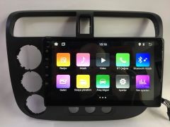HONDA CİVİC VTEC 2 MULTİMEDYA TEYP ANDROİD 15 2 GB RAM 32 GB HAFIZA APPLE CARPLAY KAMERA HEDİYE
