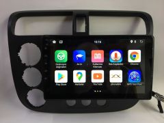 HONDA CİVİC VTEC 2 MULTİMEDYA TEYP ANDROİD 15 2 GB RAM 32 GB HAFIZA APPLE CARPLAY KAMERA HEDİYE