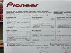 PIONEER TS-W3020PRO 30 CM SUBWOOFER BAS 3500 WATT MAXİMUM POWER 1800 WATT RMS POWER PRO SERİES