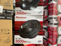 PIONEER TS-W3820PRO 38 CM SUBWOOFER BAS 3500 WATT MAXİMUM POWER 1800 WATT RMS POWER PRO SERİES