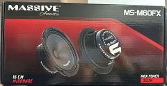 MASSİVE MS-M60FX 16 CM MİDRANGE 300 WATT MAXİMUM POWER ÇİFT FİYATIDIR 120 WATT RMS