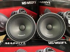 MASSİVE MS-M50FX 13 CM MİDRANGE 200 WATT MAXİMUM POWER ÇİFT FİYATIDIR 100 WATT RMS POWER