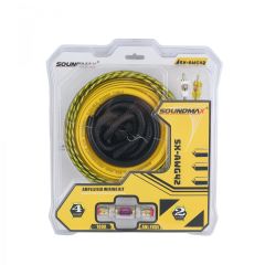 SOUNDMAX SX-AWG42 4 GA KABLO TAKIMI FULL TAKIM KALİTELİ TESİSATLAR İÇİN