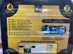 SOUNDMAX SX-AWG42 4 GA KABLO TAKIMI FULL TAKIM KALİTELİ TESİSATLAR İÇİN