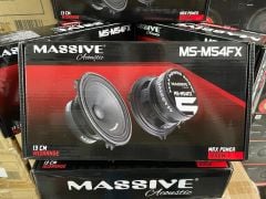 MASSİVE MS-M54FX 13 CM MİDRANGE 200 WATT MAXİMUM POWER ÇİFT FİYATIDIR 100 WATT RMS POWER