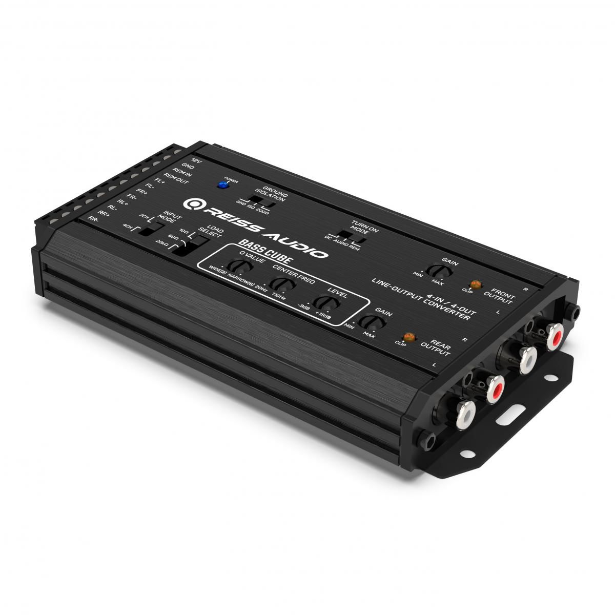 REISS AUDİO RS-HTL9 4 KANAL DECK ÇEVİRİCİ ORJİNAL TEYBİNİZE AMFİ ÇIKIŞI KAZANDIRIR