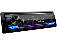 JVC KD-X482BT OTO TEYP BLUETOOTH 3 AMFİ RENK DEĞİŞTİREN K2 TEKNOLEJİ 13 BAND EQUALİZER