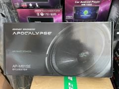 APOCALYPSE SYLVESTER AP-M81SE 20 CM MİDRANGE 170 WATT RMS POWER