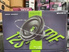 DEAF BONCE MACHETE MF-12S.D2 30 CM SUBWOOFER BAS 2 OHM 1600 WATT DUAL ÇİFT  BOBİN