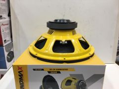 SOUNDMAX SX-FC12 30 CM SUBWOOFER BAS 1500 WATT MAXİMUM POWER