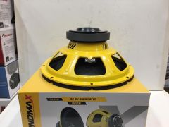 SOUNDMAX SX-FC12 30 CM KABİNLİ SUBWOOFER BAS 1500 WATT MAXİMUM POWER