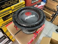 REİS AUDİO RS-BQ12.D2 30 CM SPL SUBWOOFER BAS 2 OHM ÇİFT BOBİN 2400 WATT MAXİMUM 1200 WATT RMS