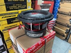 REİS AUDİO RS-BQ12.D2 30 CM SPL SUBWOOFER BAS 2 OHM ÇİFT BOBİN 2400 WATT MAXİMUM 1200 WATT RMS