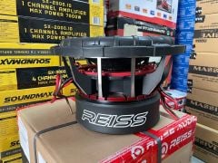 REİS AUDİO RS-BQ12.D2 30 CM SPL SUBWOOFER BAS 2 OHM ÇİFT BOBİN 2400 WATT MAXİMUM 1200 WATT RMS