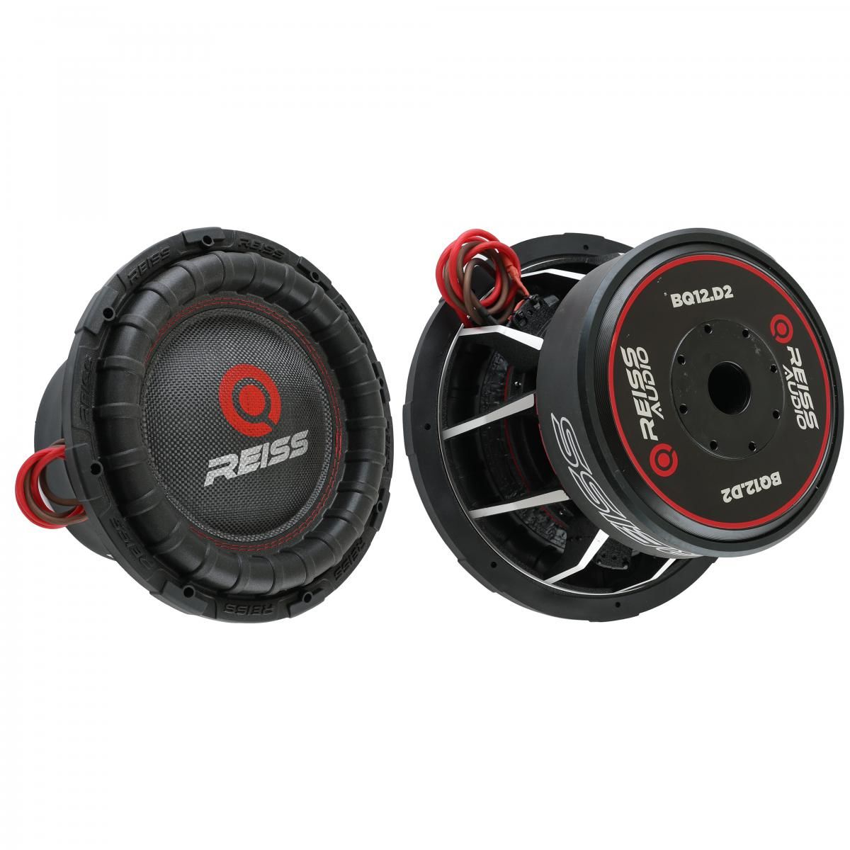 RS-BQ12.D4 30 CM SPL SUBWOOFER BAS 4 OHM ÇİFT BOBİN 2400 WATT MAXİMUM 1200 WATT RMS
