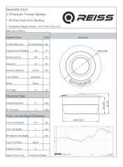 REİSS AUDİO RS-TA35 6 CM TWEETER 200 WATT MAXİMUM POWER SUPER BULLET TWEETER