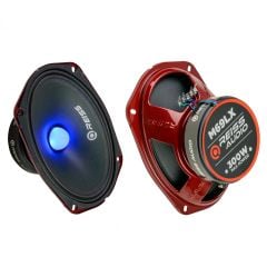 REISS AUDİO RS-M69LX OVAL MİDRANGE LEDLİ 300 WATT MAXİMUM POWER KAPAKLI ÇİFT FİYATIDIR.