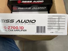 REISS AUDİO RS-Z700.1D MONO AMFİ 1 OHM 700 WATT RMS POWER