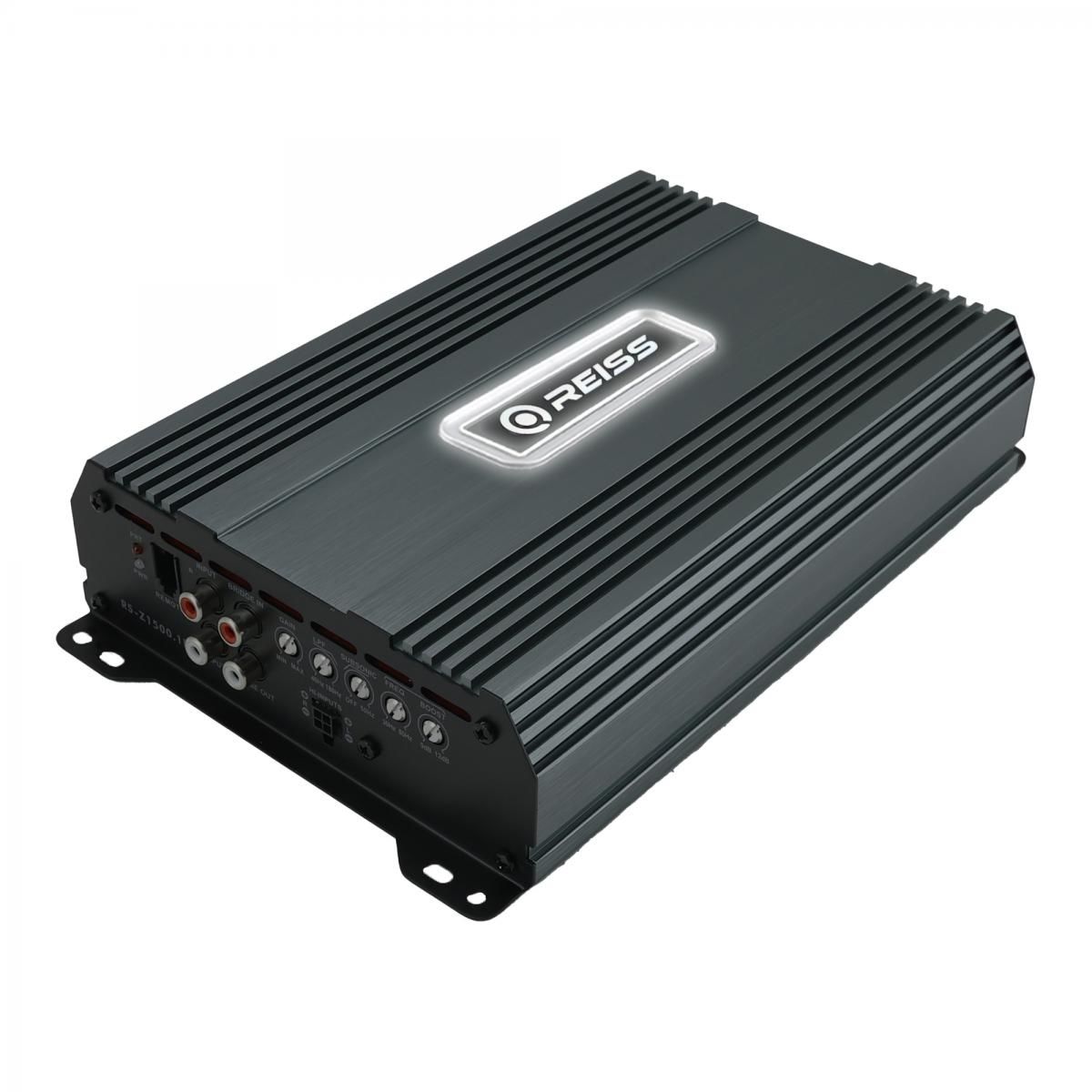 REISS AUDİO RS-Z1500.1D MONO AMFİ 1 OHM 1500 WATT RMS POWER