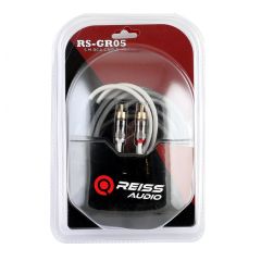 REISS AUDİO RS-GR05 5 METRE ÖRGÜLÜ RCA KABLO