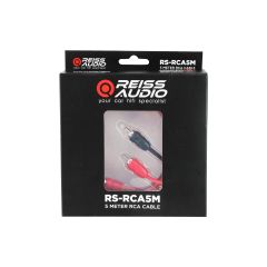 REISS AUDİO RS-RCA5M 5 METRE BAKIR RCA KABLO