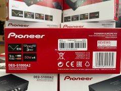 PIONEER DEQ-S1000A2 SES İŞLEMCİSİ 1 GİRİŞ 3 ÇIKIŞ, 4X50 WATT MOSFET AMFİ