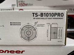PIONEER TS-B1010PRO 10 CM BULLET TWEETER 150 WATT MAXİMUM POWER ÇİFT FİYATIDIR