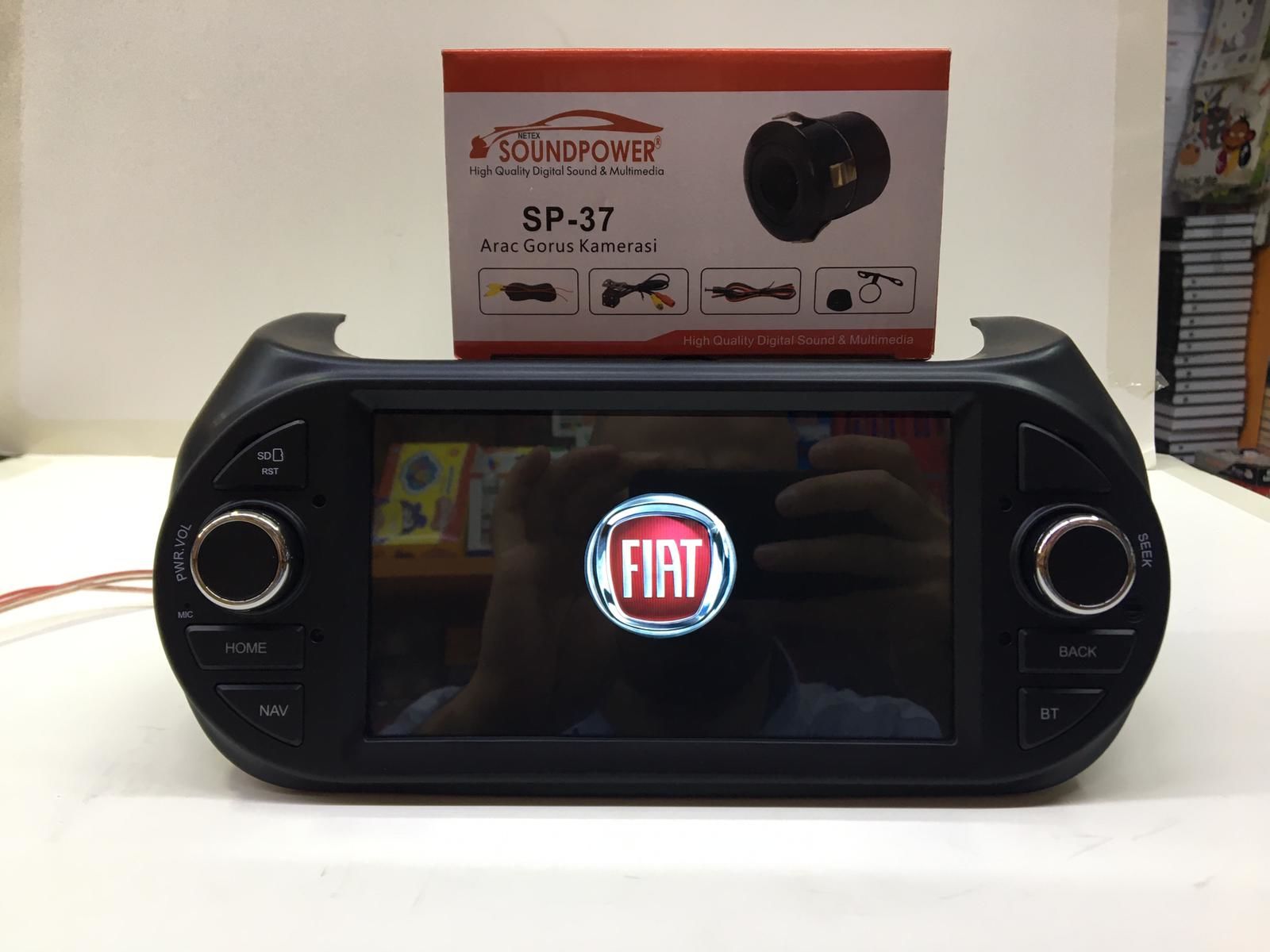FİAT FİORİNO 7'' TUŞLU MULTİMEDYA TEYP ANDROİD 15 4-64 GB CARPLAY KAMERA
