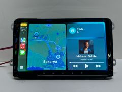 NEWFRON VOLKSWAGEN 9'' ANDROİD MULTİMEDYA TEYP 4 GB RAM 32 GB HAFIZA CAR PLAY DSP SES İŞLEMCİ KAMREA HEDİYE