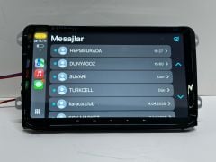NEWFRON VOLKSWAGEN 9'' ANDROİD MULTİMEDYA TEYP 4 GB RAM 32 GB HAFIZA CAR PLAY DSP SES İŞLEMCİ KAMREA HEDİYE