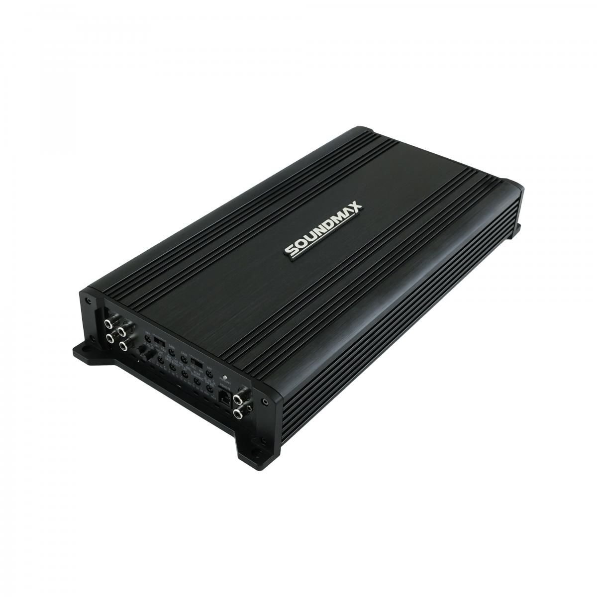 SOUNDMAX SX-LM5065.5 5 KANAL HYBRİD AMFİ 4 OHM 4X65 WAT+350 WATT RMS POWER  BAS KONTROL APARATI İLE BİRLİKTE