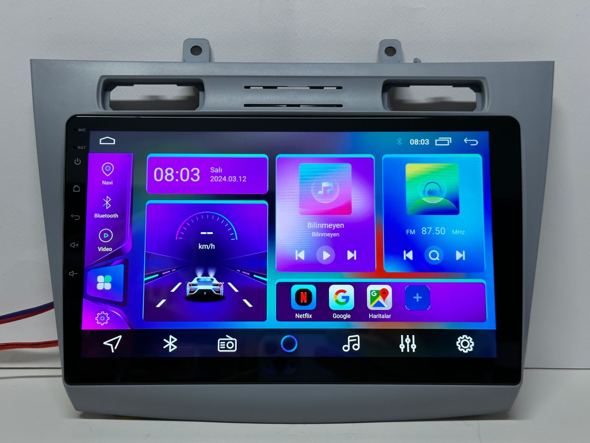 FORD CONNECT 10'' MULTİMEDYA TEYP ANDROİD 15 4-64GB CARPLAY KAMERA HEDİYELİ